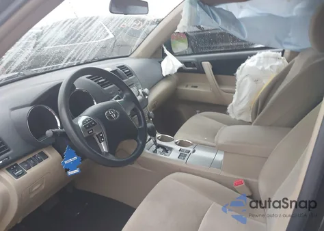 2012 Toyota Highlander Base V6 from USA, damaged, VIN 5TDBK3EH4CS153937